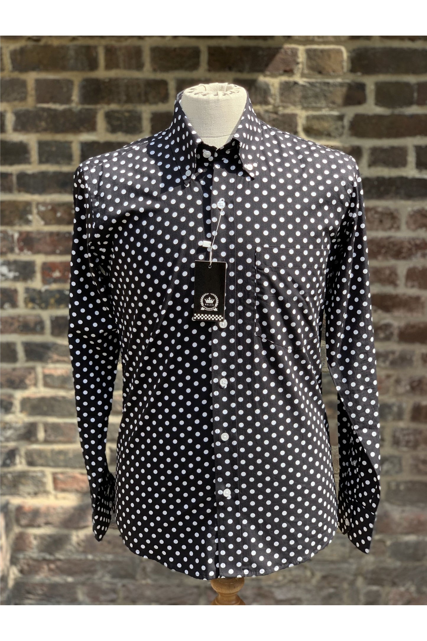 Polkadot Black & White - Shirt
