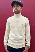 Emilio Cream Roll Neck - Knit