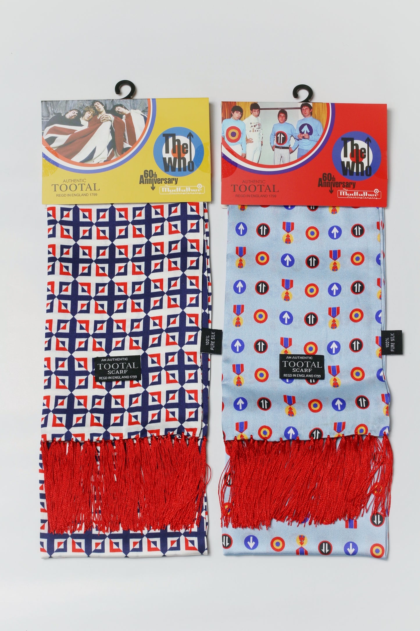 Exclusive Tootal Happy Jack - Silk Scarf