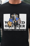 Aka Black Graphic - T-Shirt
