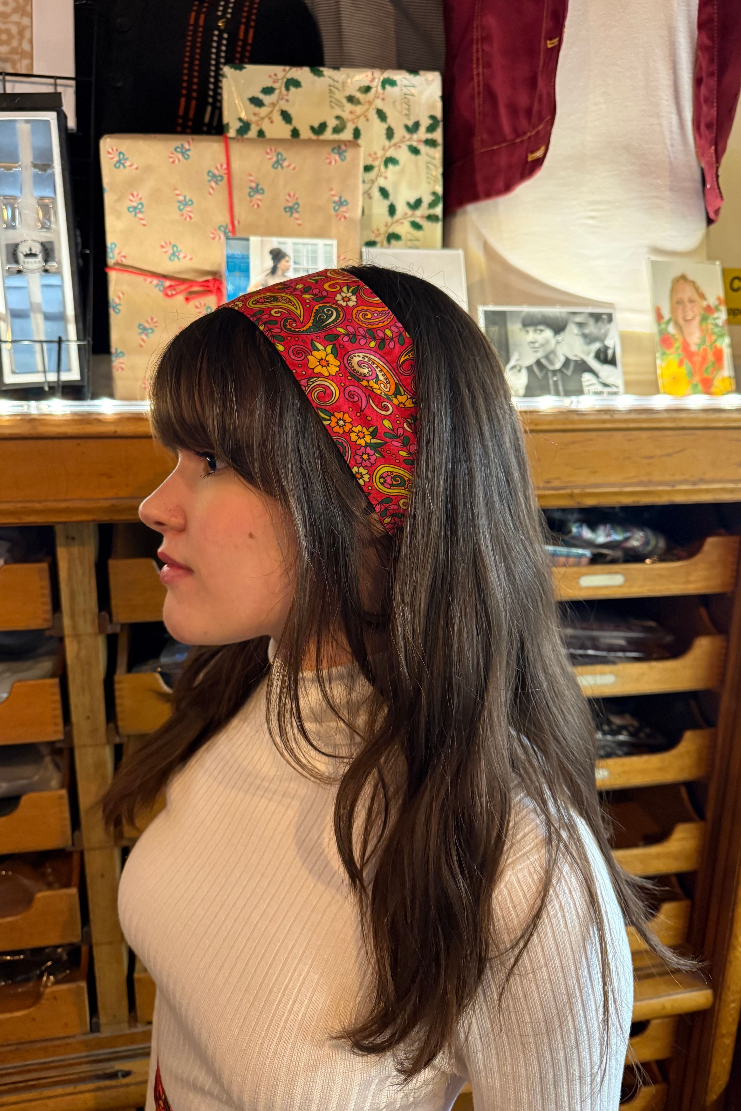 Dolly Paisley Daze Pink - Scarf