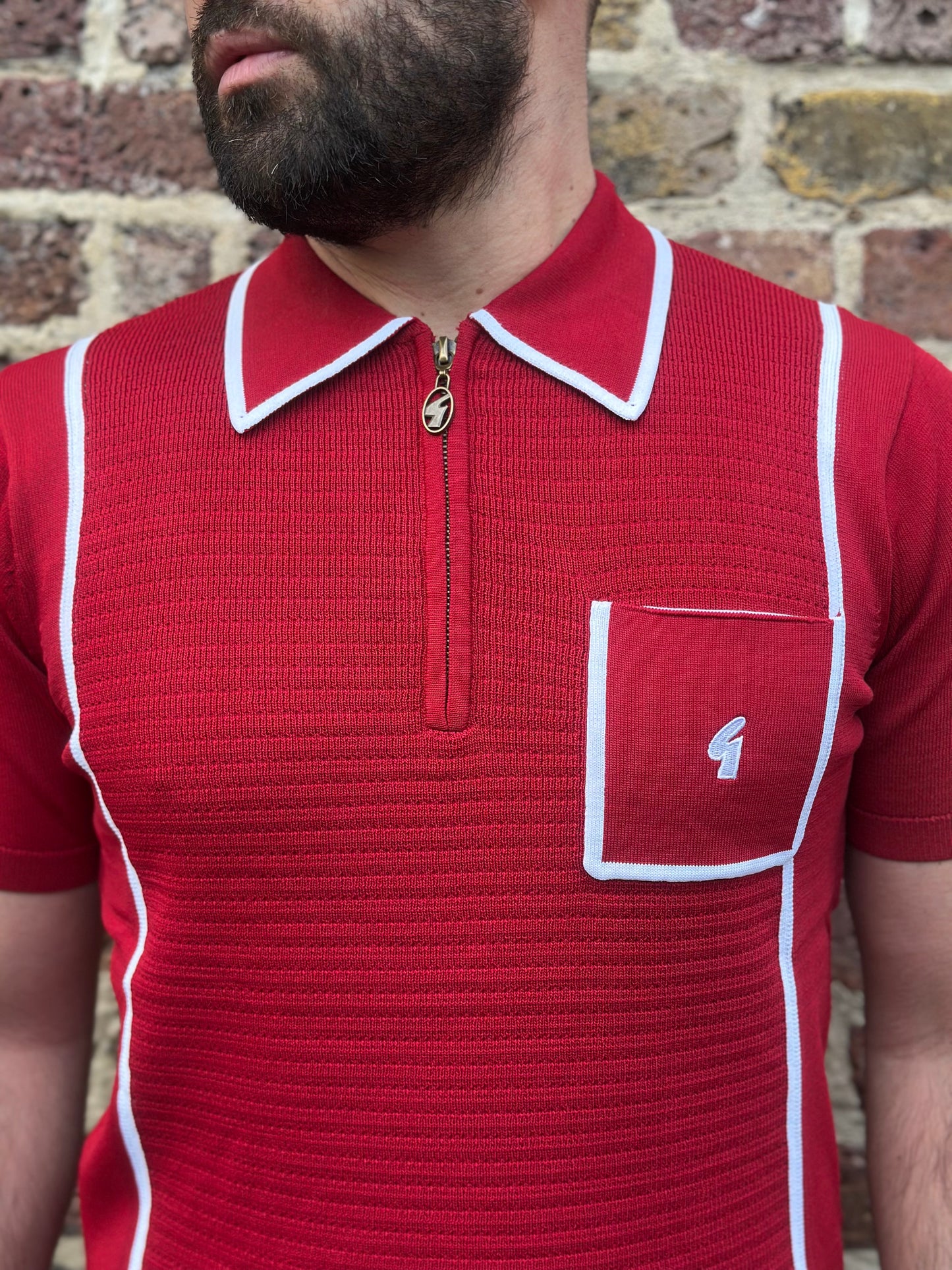 Archive Alfeo Cherry V54GM19 - Polo Knit