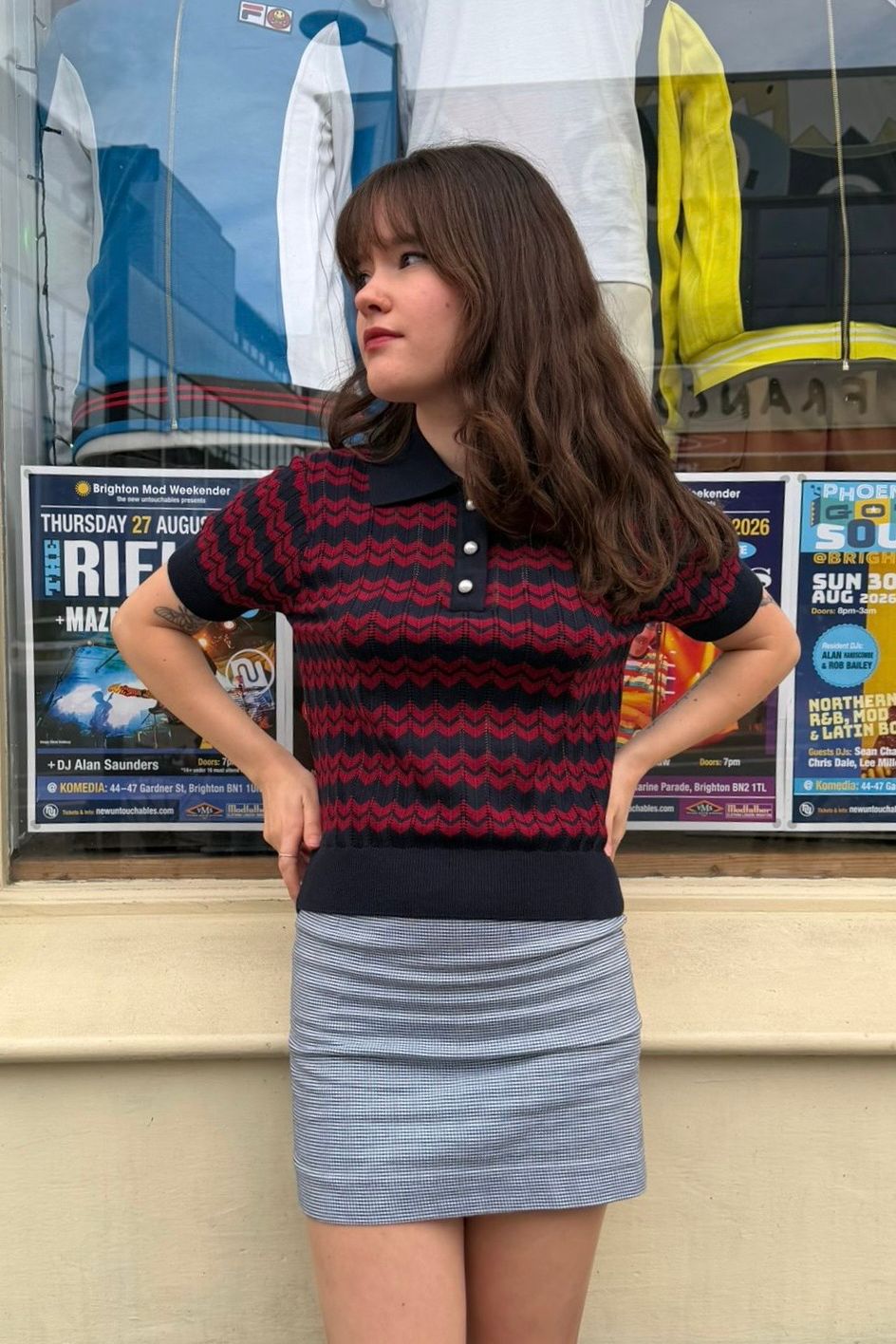 Supremes Fine Gauge Navy - Polo Knit