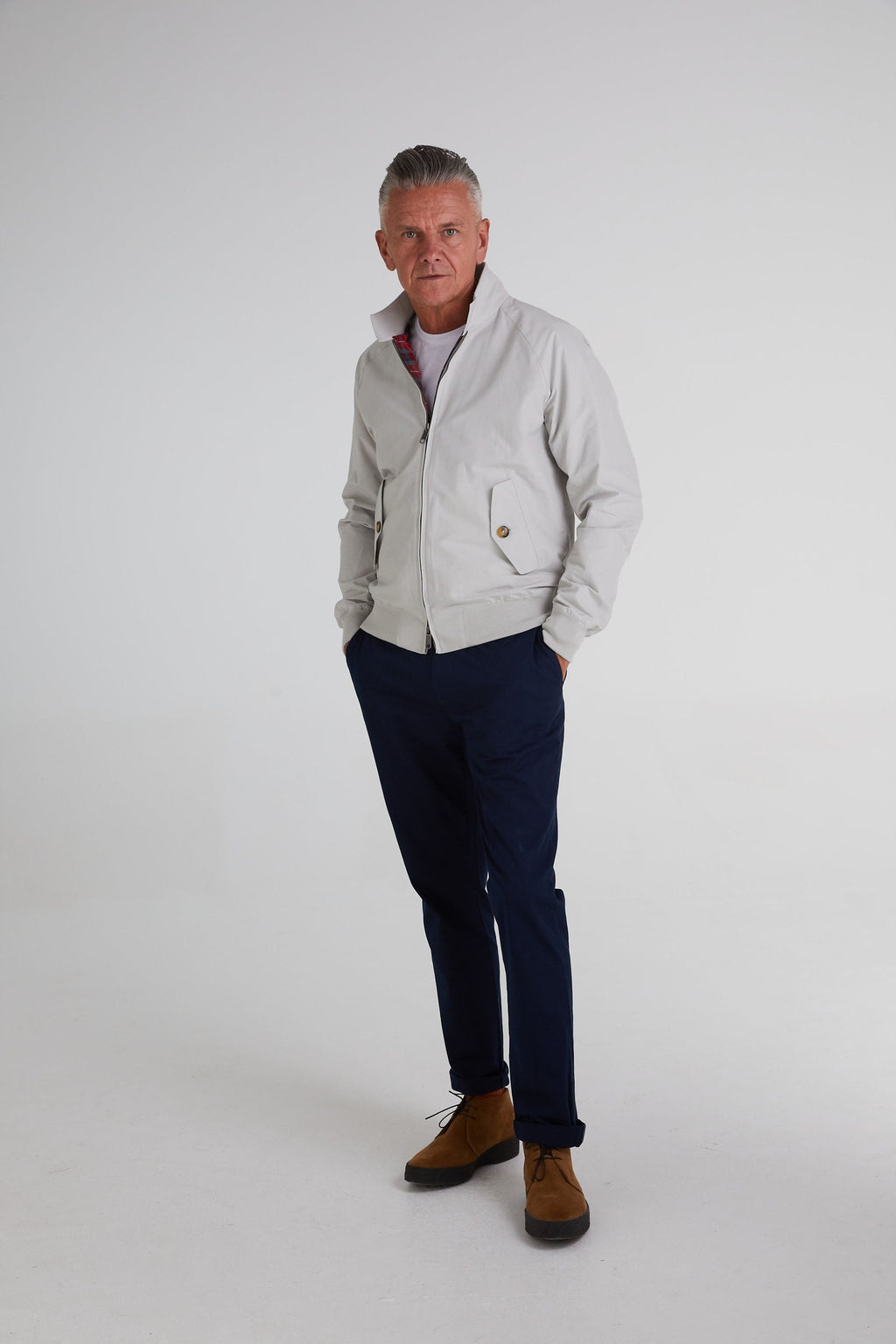 G9 Modern Classic Mist - Harrington Jacket