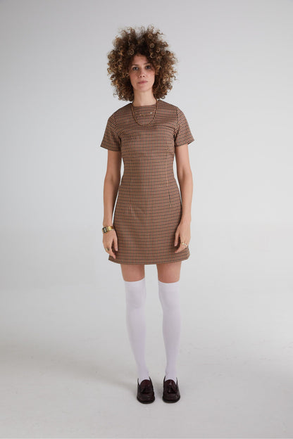 'The Valerie' Rosso Check - Dress