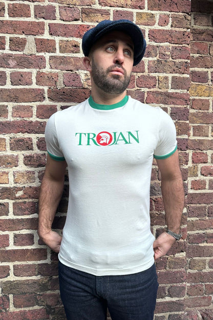 Logo Ringer Ecru - T-Shirt