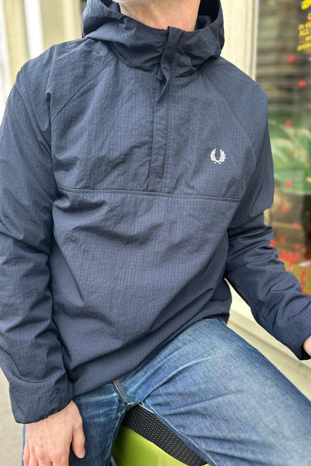 J2322 Ripstop Training Smock Navy - Jacket