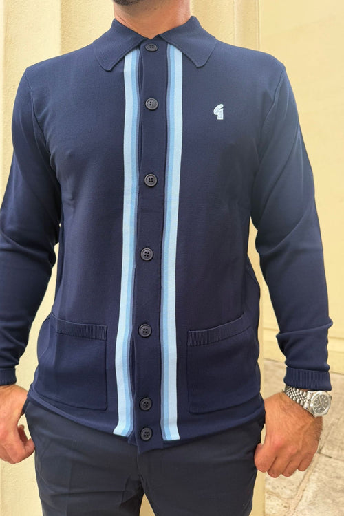 Bromley Navy - Knit