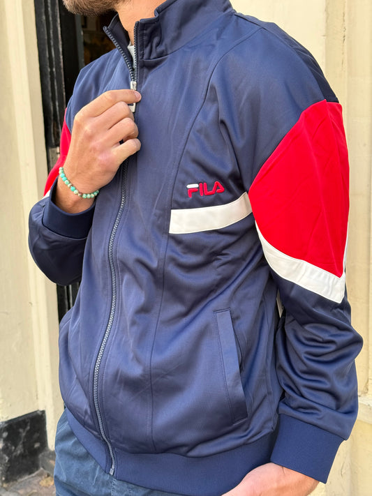 Archive Inspired Albarn Navy / Red / Gardenia - Track Top