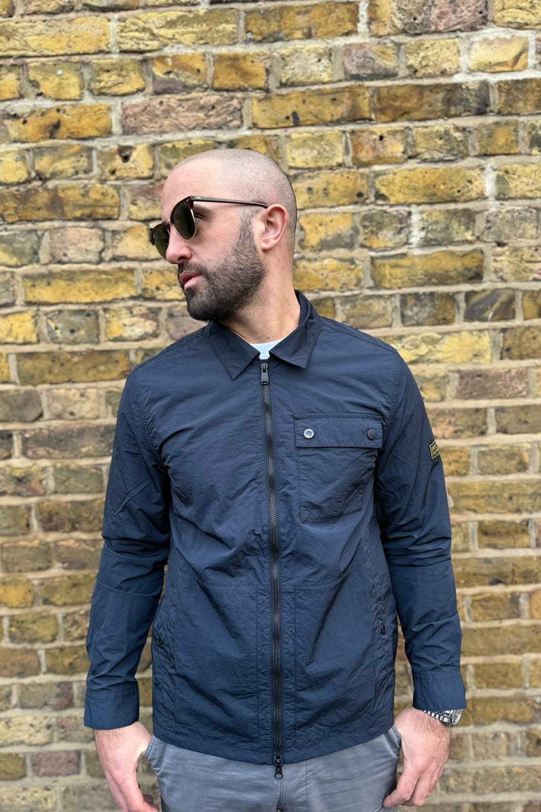 International Inline Saphire Blue - Overshirt