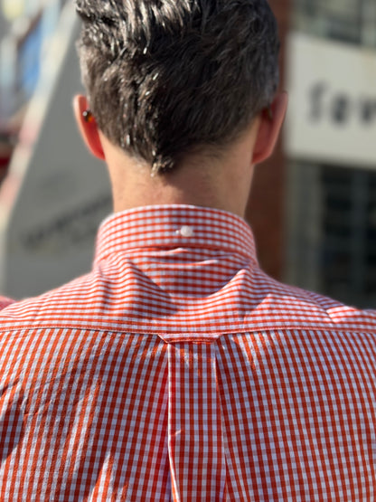 Frazer Salsa Gingham Seersucker S/S - Shirt