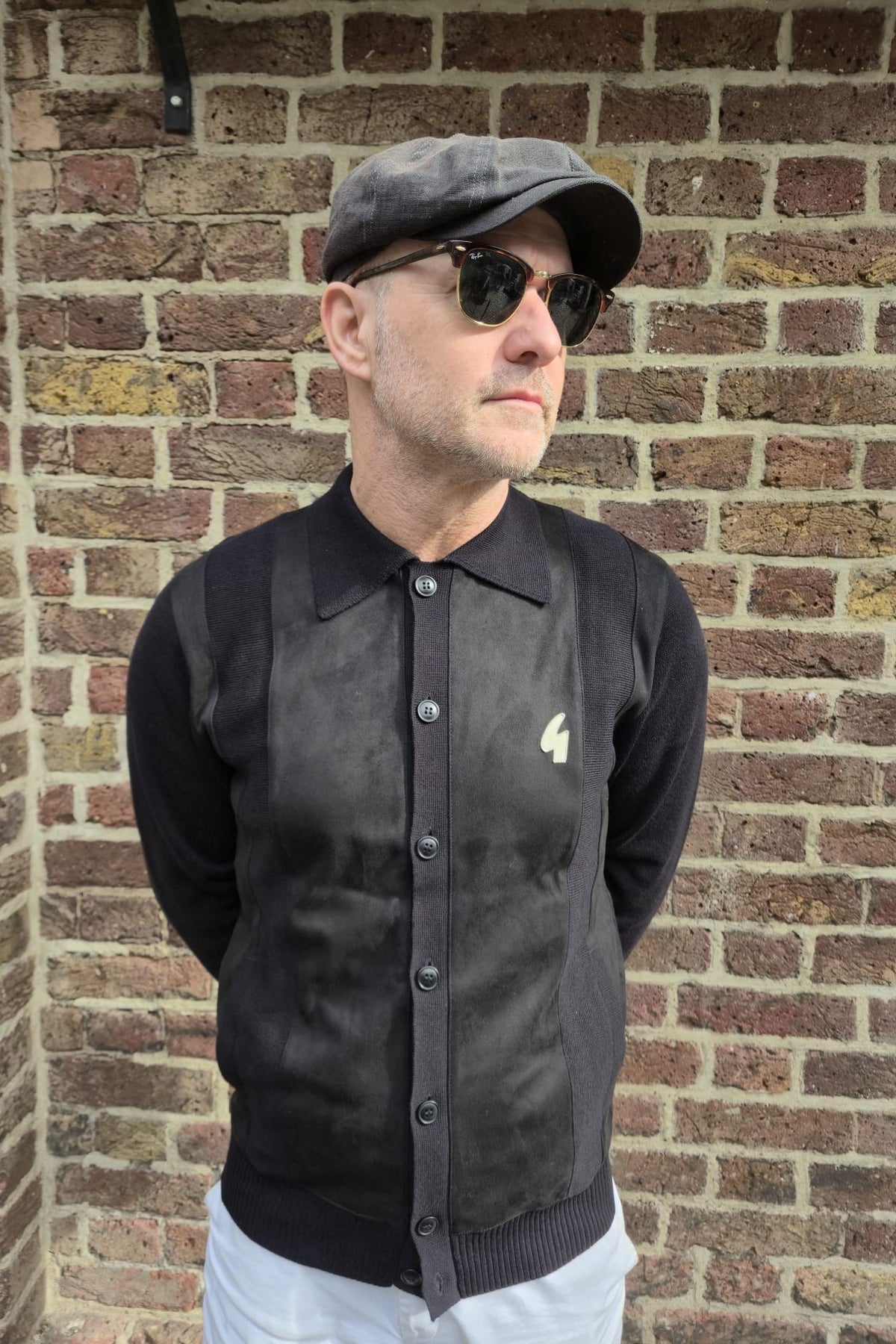 Exclusive Gregory Black Button Through - Cardi
