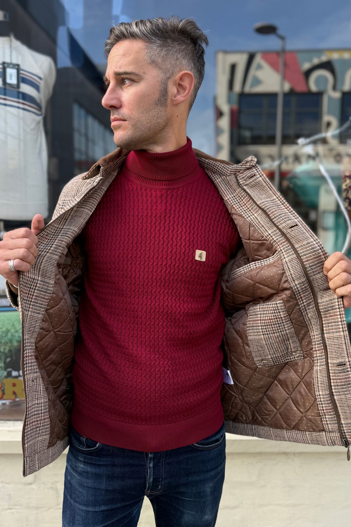 Hunter Check Caramel - Jacket