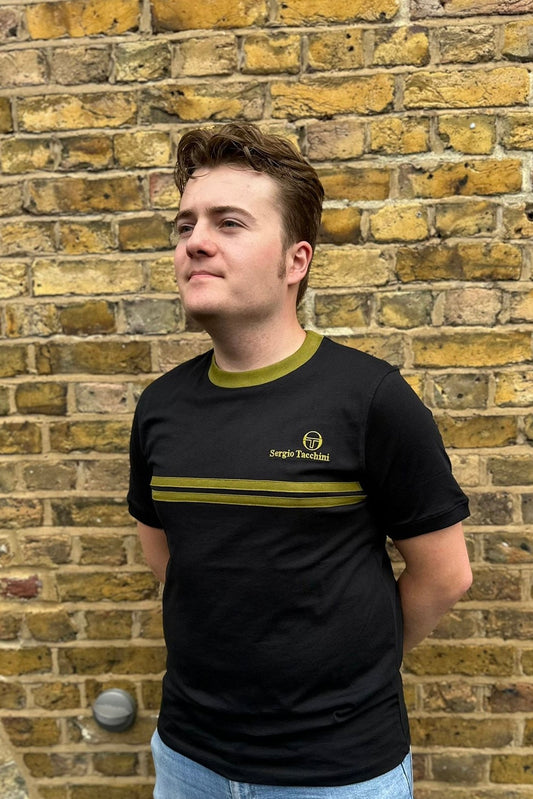 New Supermac Black / Avocado - T-Shirt