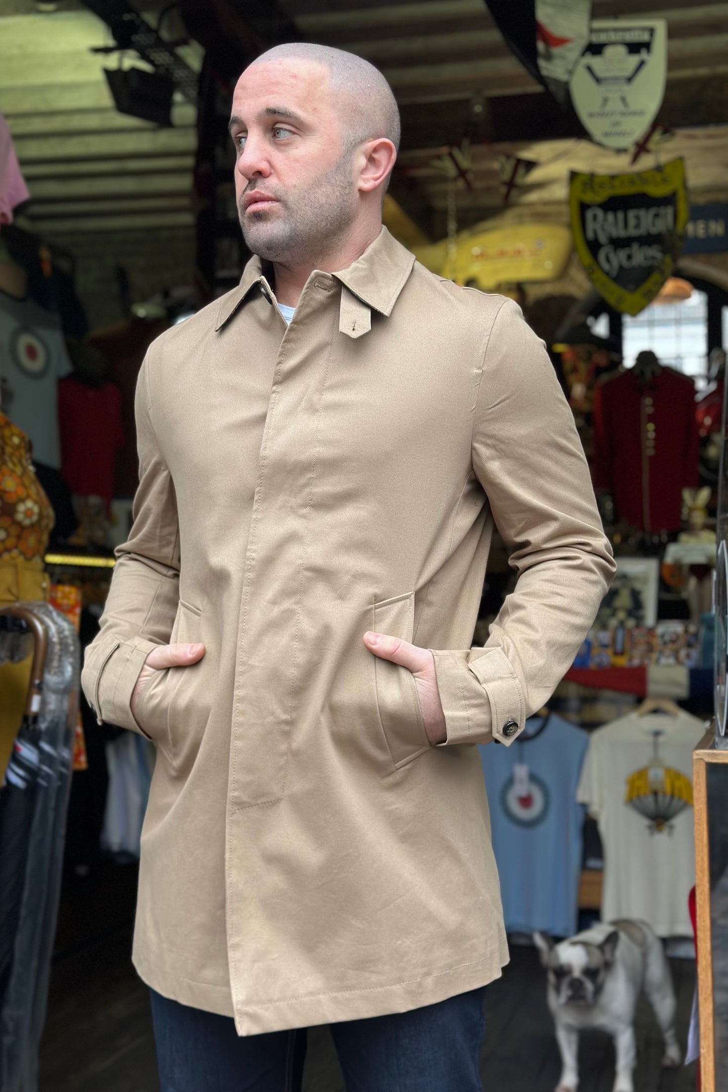 TC/1030C Sand - Rain Mac