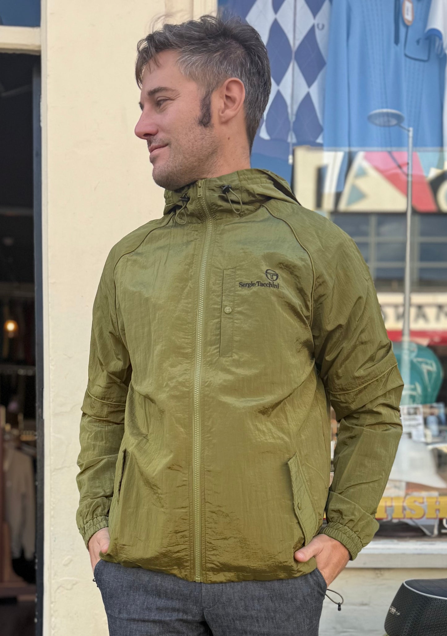 Maldini Hooded 170 Avocado - Jacket