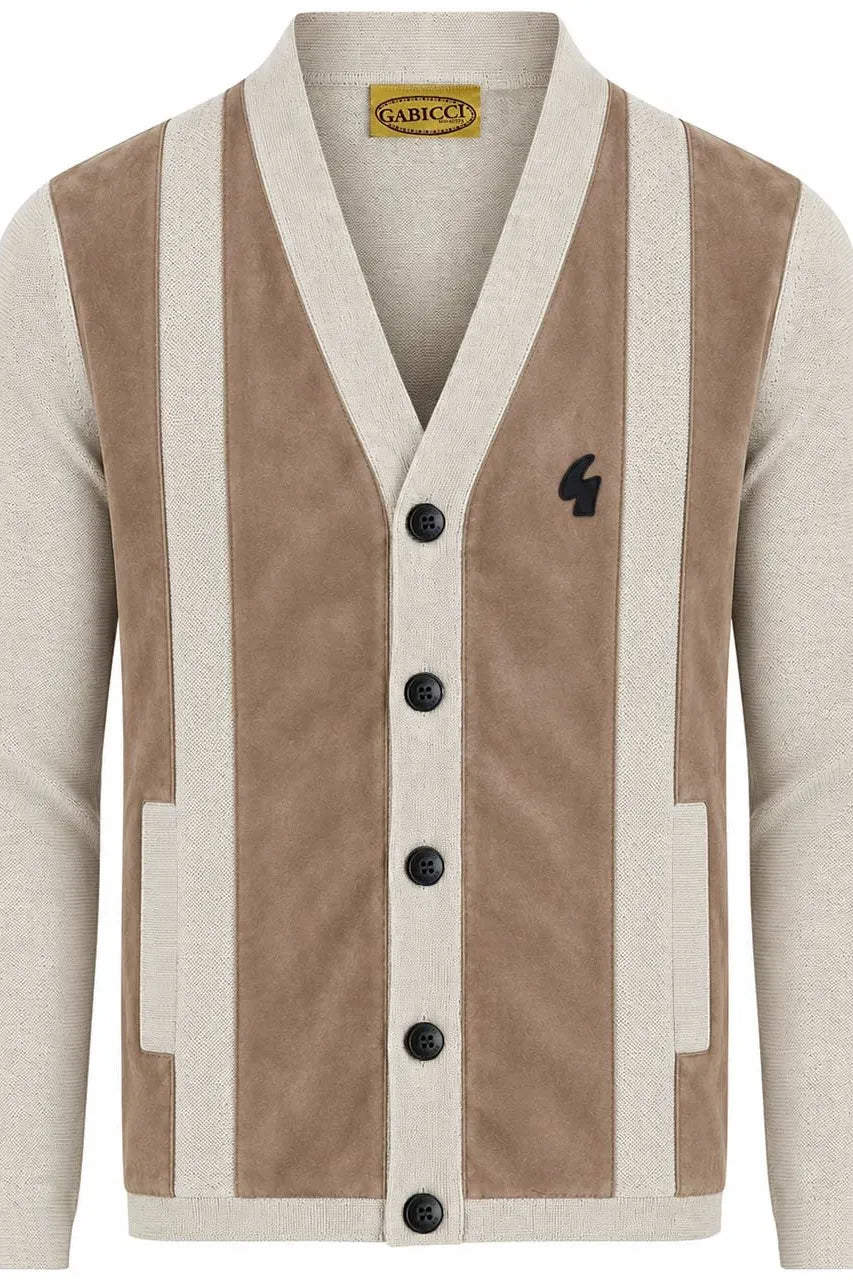 Hurst Linen Panel - Cardigan