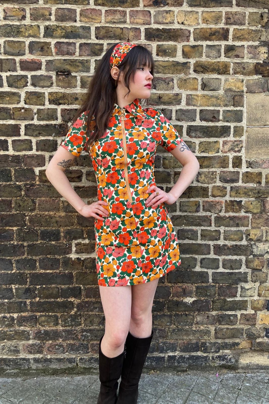 Floral Cream - Dress