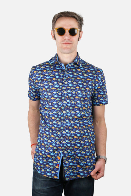 Fish Blue - Shirt