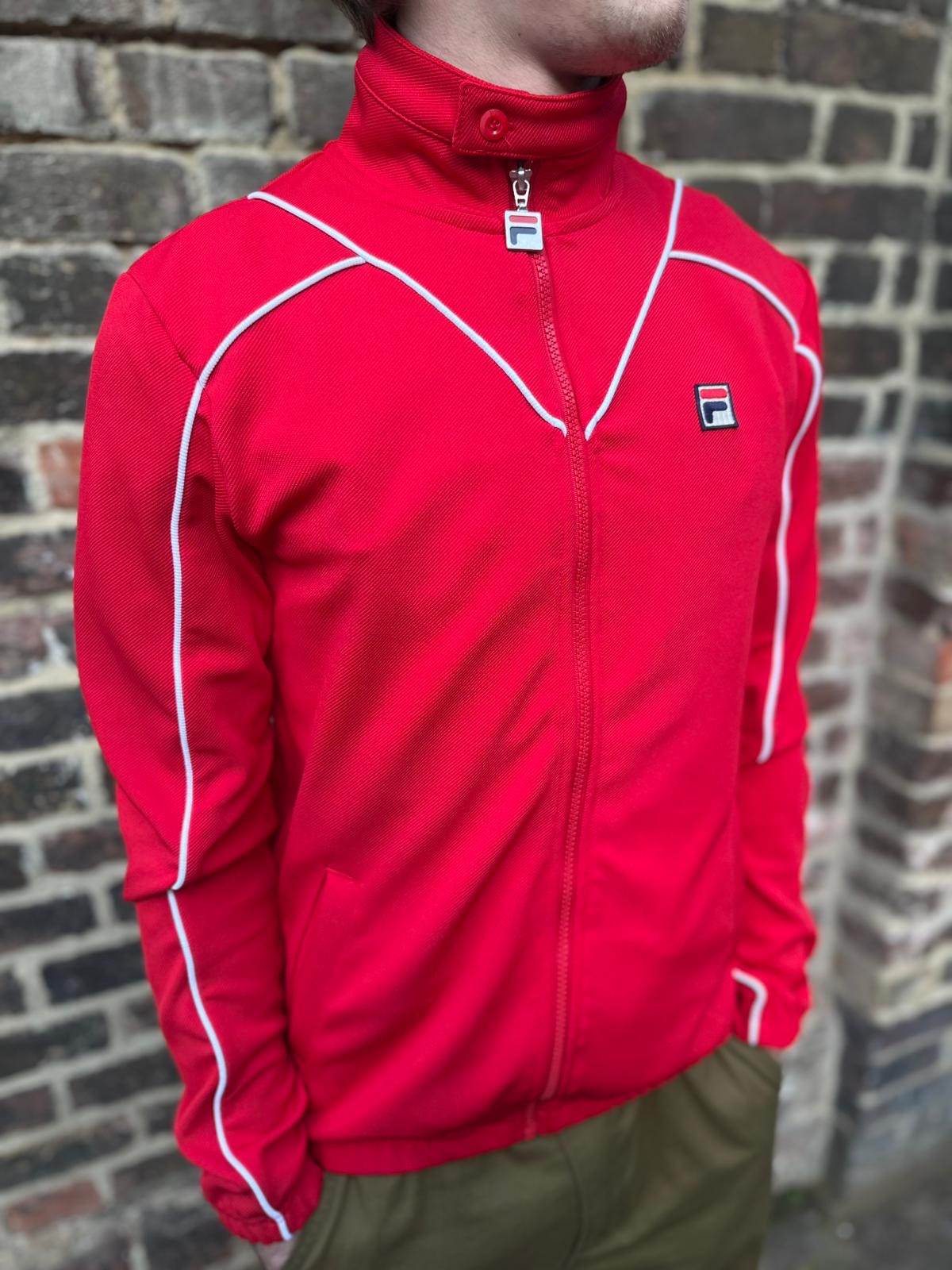 Noble Archive Red & White Piping - Track Jacket