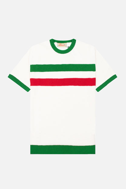 Goldhawk Schillaci Off-White / Green - Knit