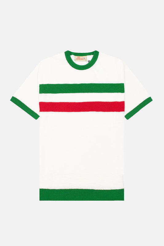 Goldhawk Schillaci Off-White / Green - Knit