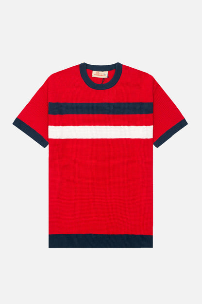 Goldhawk Pearce Equestrian Red - Knit