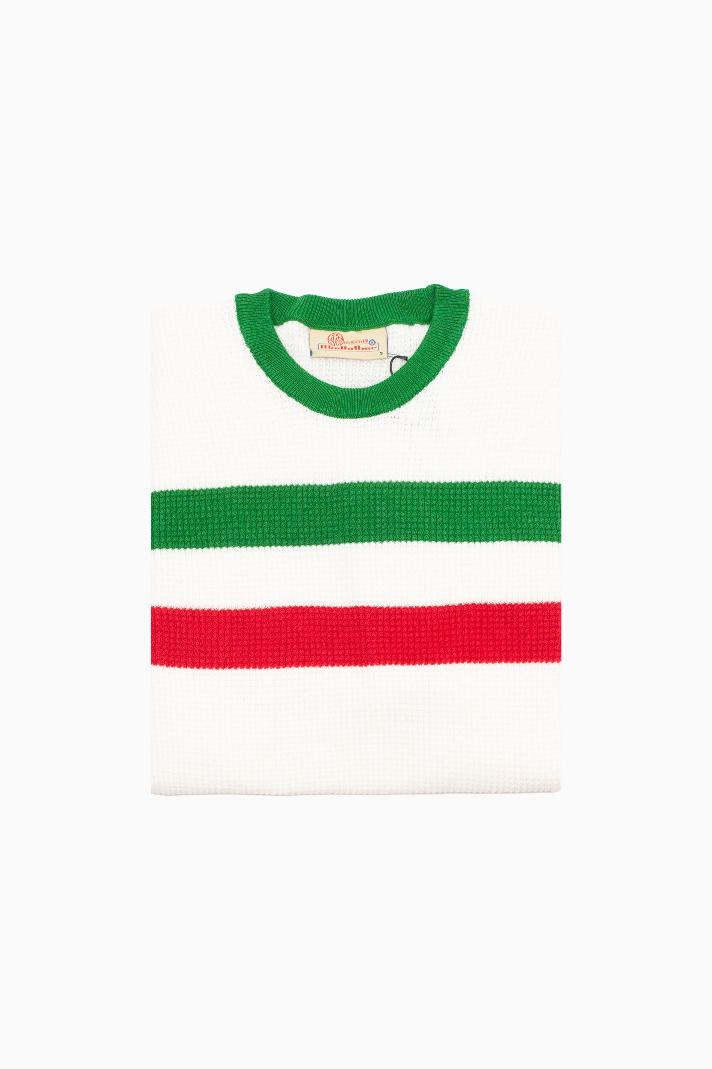 Goldhawk Schillaci Off-White / Green - Knit