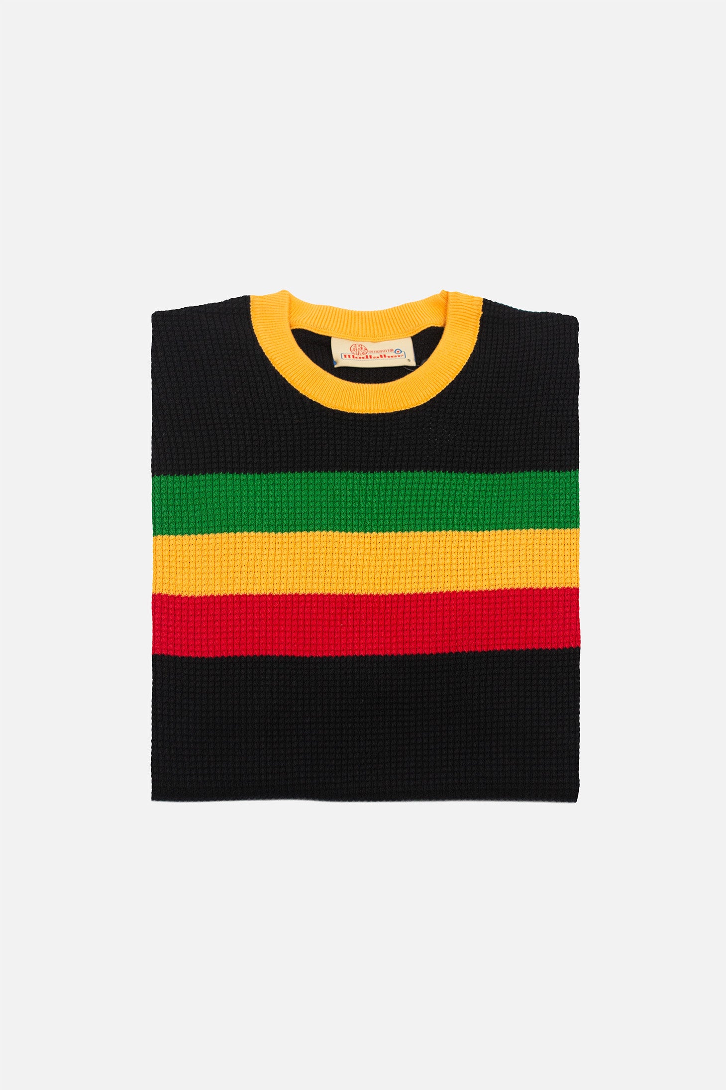 Goldhawk Heron Jet Black / Green / Amber - Knit