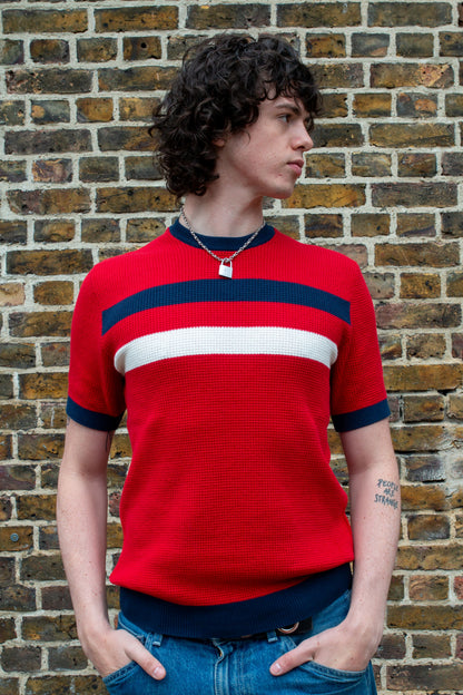 Goldhawk Pearce Equestrian Red - Knit