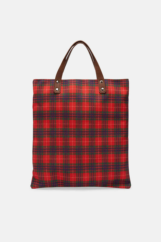 Tartan Red Fraser  - Tote Bag