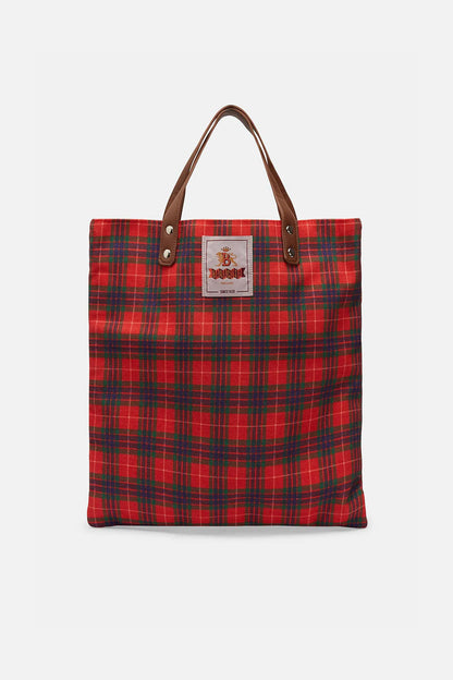 Tartan Red Fraser  - Tote Bag