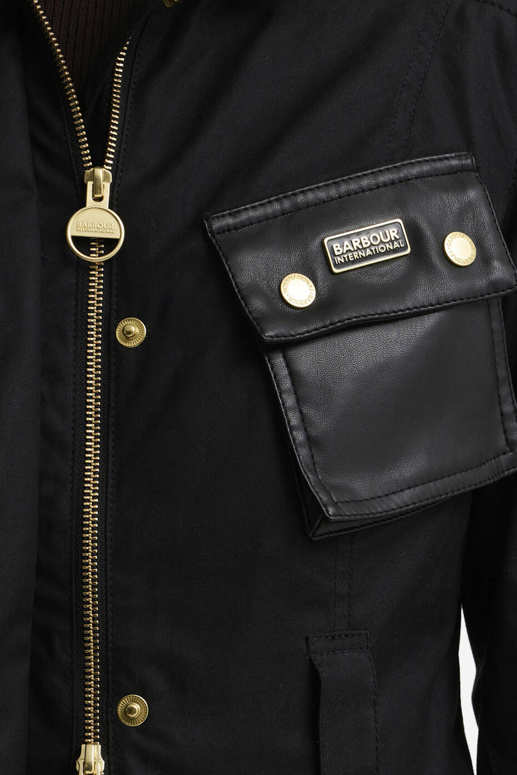 International Heritage Black Waxed Leather - Jacket
