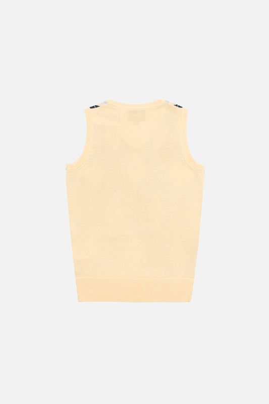Fontella Lemon Knitted - Tank Top