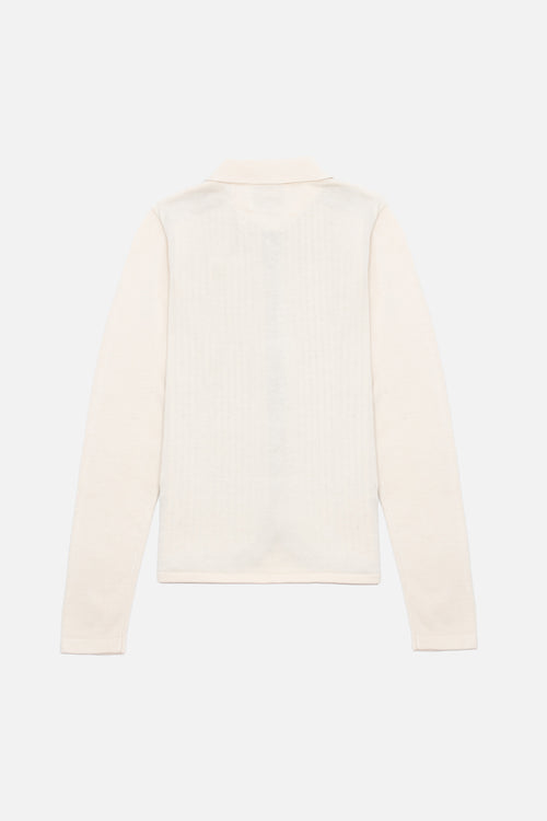 Boyd Cream Knitted - Cardigan
