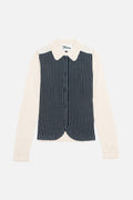 Boyd Cream Knitted - Cardigan