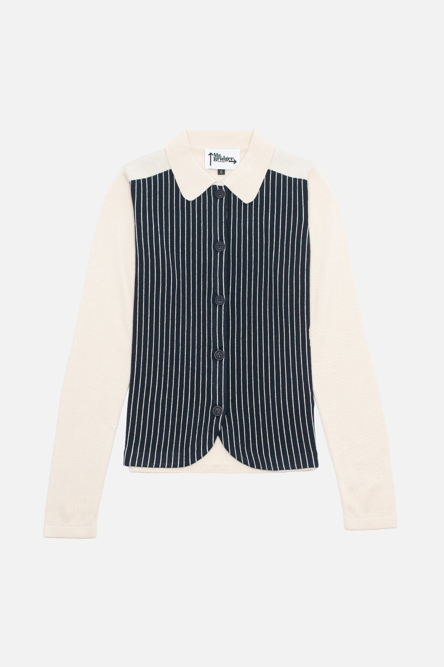 Boyd Cream Knitted - Cardigan