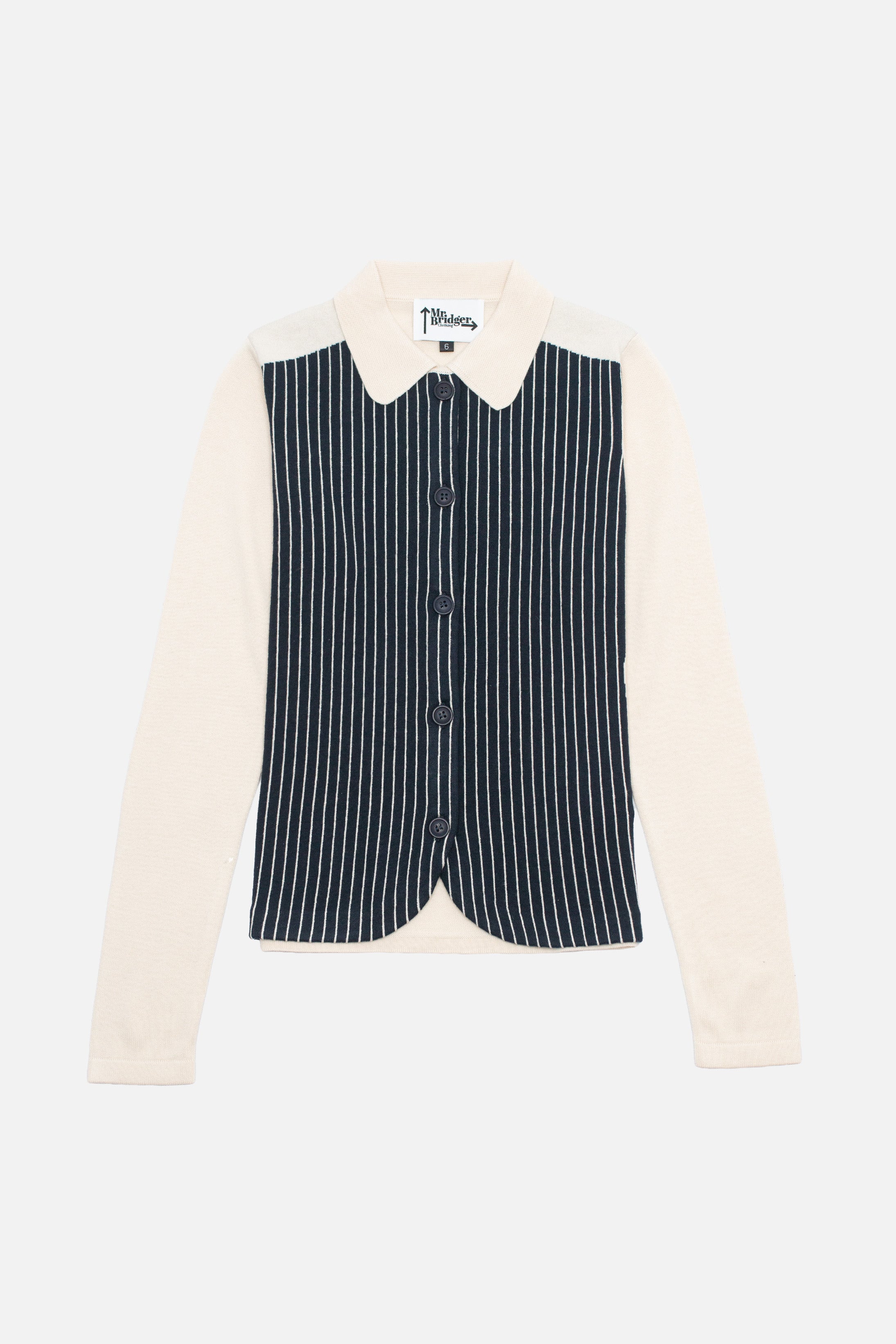 Boyd Cream Knitted - Cardigan