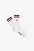 C1150 Tipped Sports Snow White - Sock