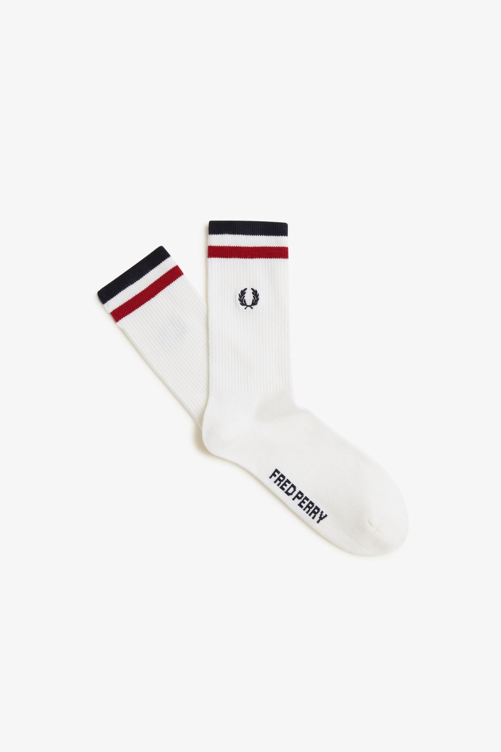 C1150 Tipped Sports Snow White - Sock