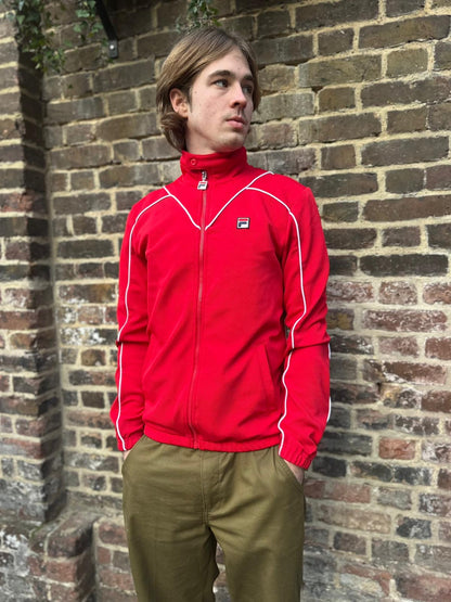 Noble Archive Red & White Piping - Track Jacket