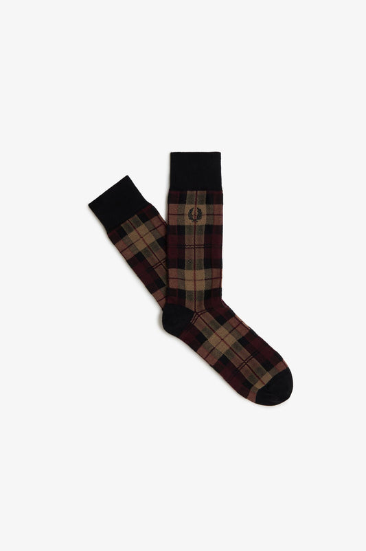 C8143 Shaded Stone - Tartan Sock