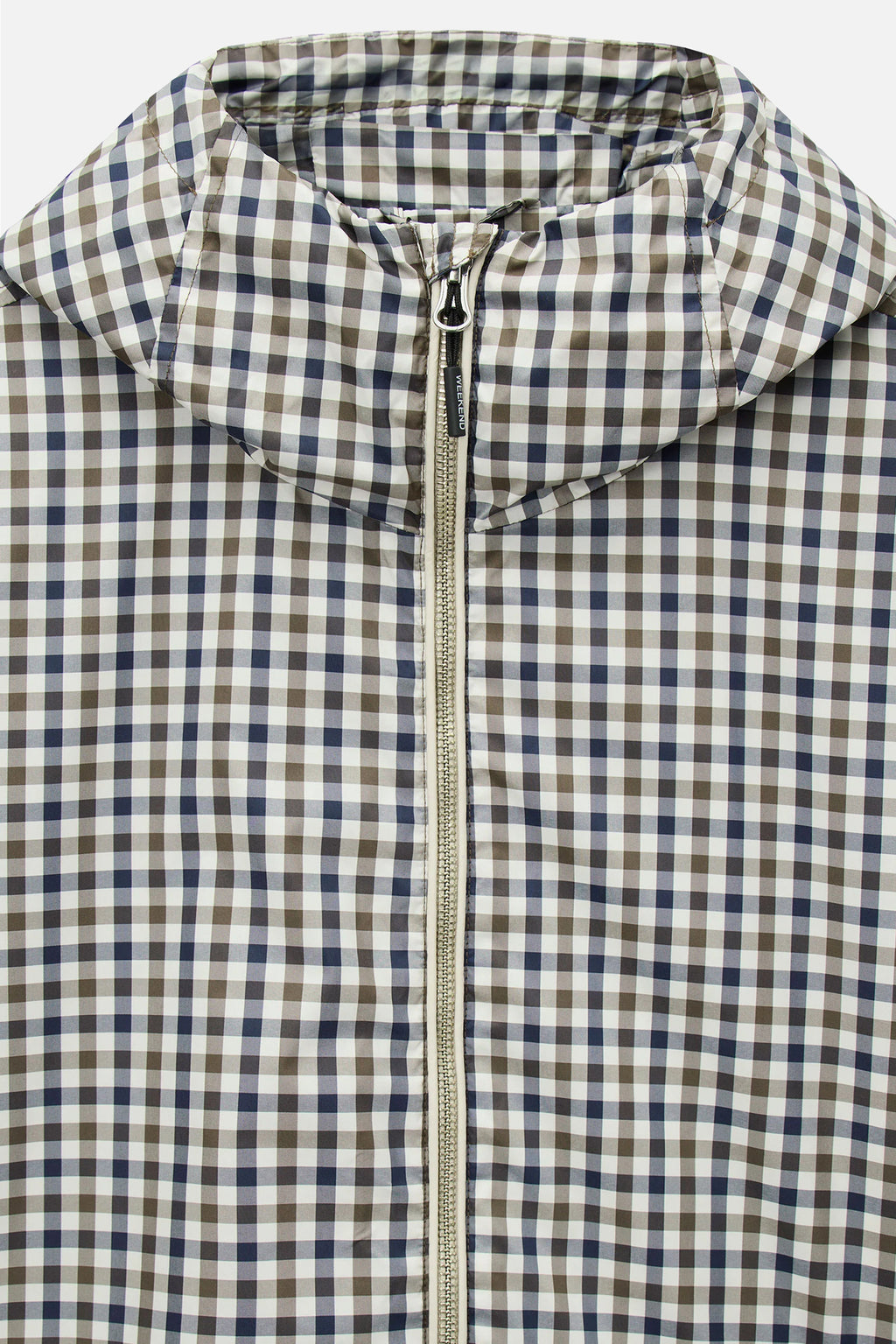 Campania Midhoch Check Windbreaker - Jacket