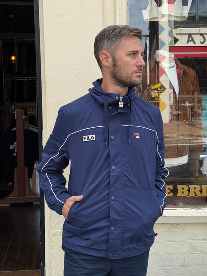 Gino Navy / Gardenia - Lightweight Jacket