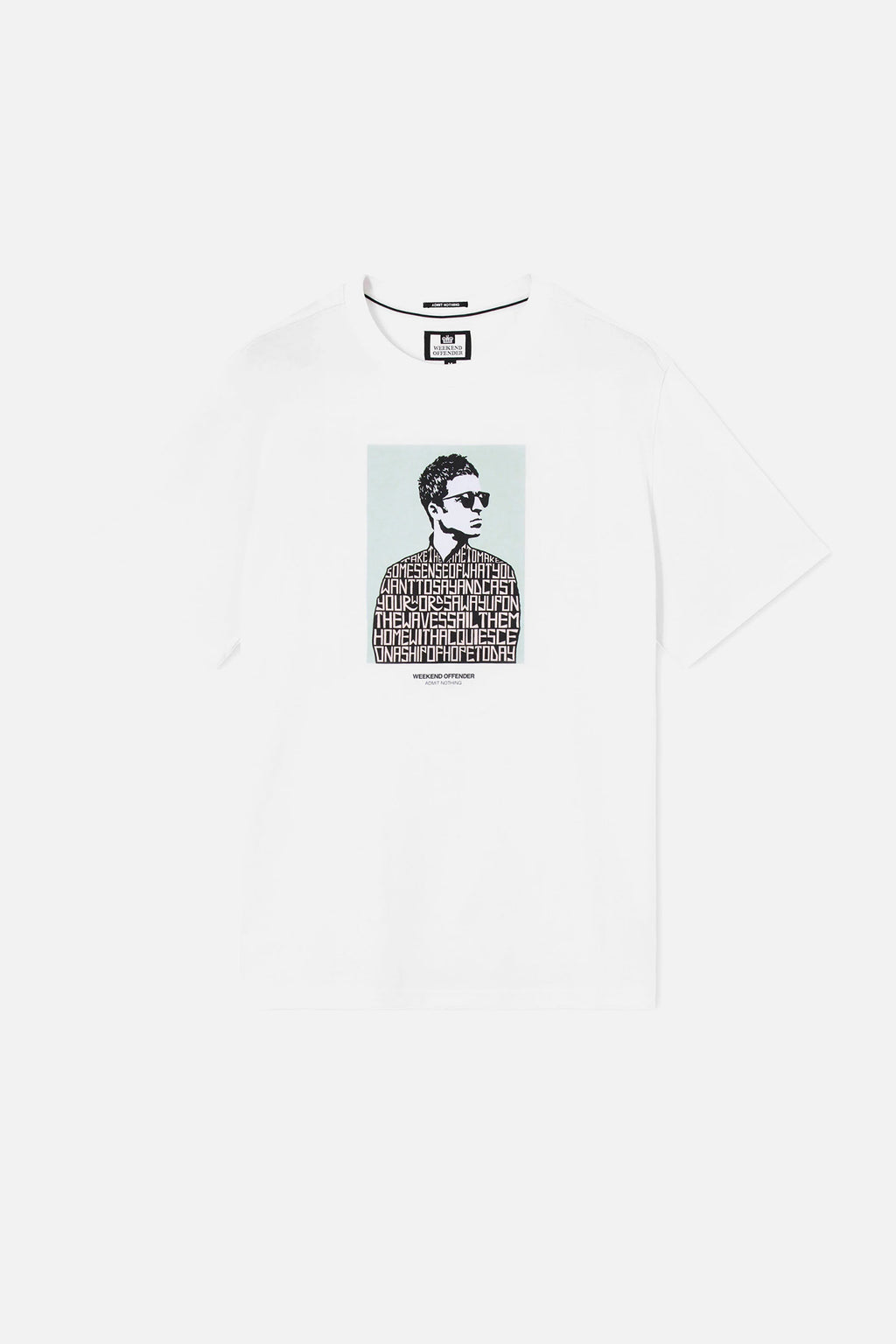 Camden White Graphic - T-Shirt