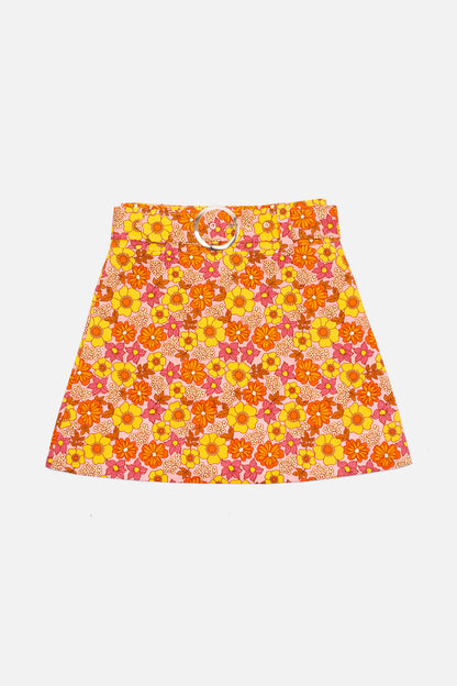 Exclusive 'Cher' Love Grows Pink - Skirt