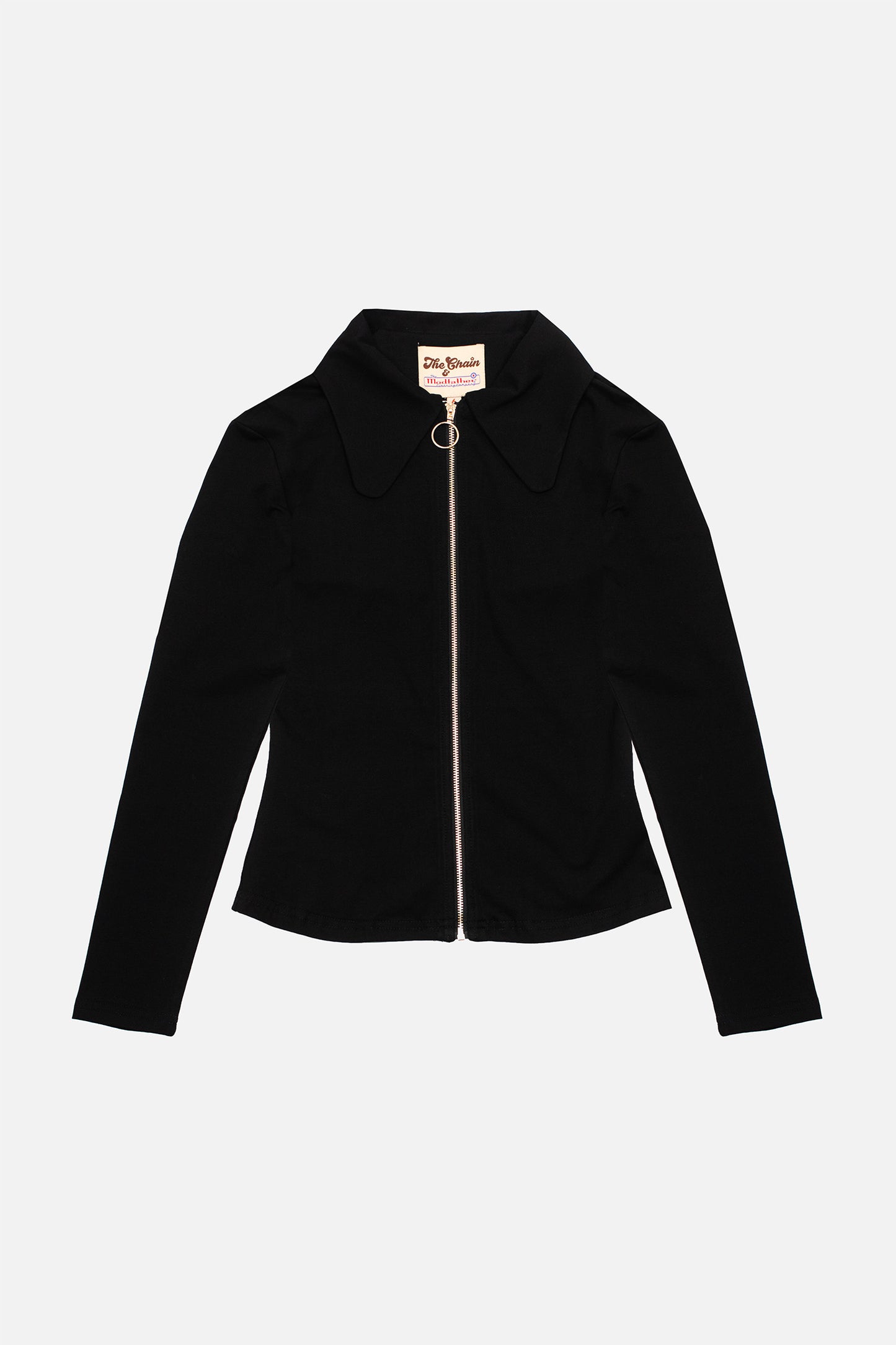 Jagger Dagger Collar Black - Shirt