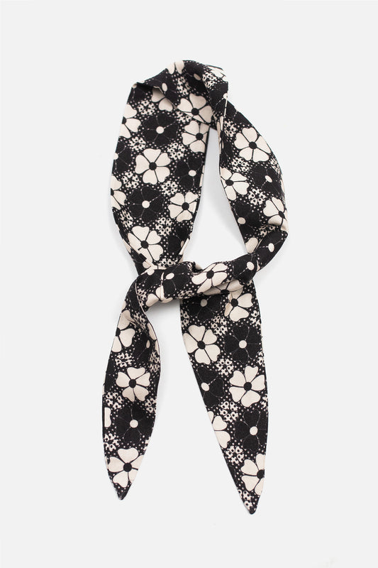Blossom Black & White - Scarf
