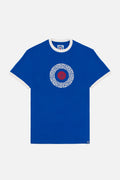 Music is Power Target Cobalt - T-Shirt