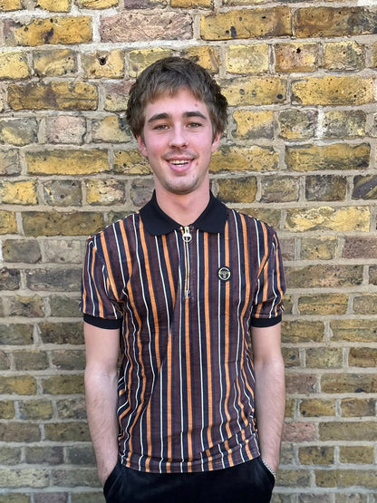 Lomazzo Stripe Velour - Polo